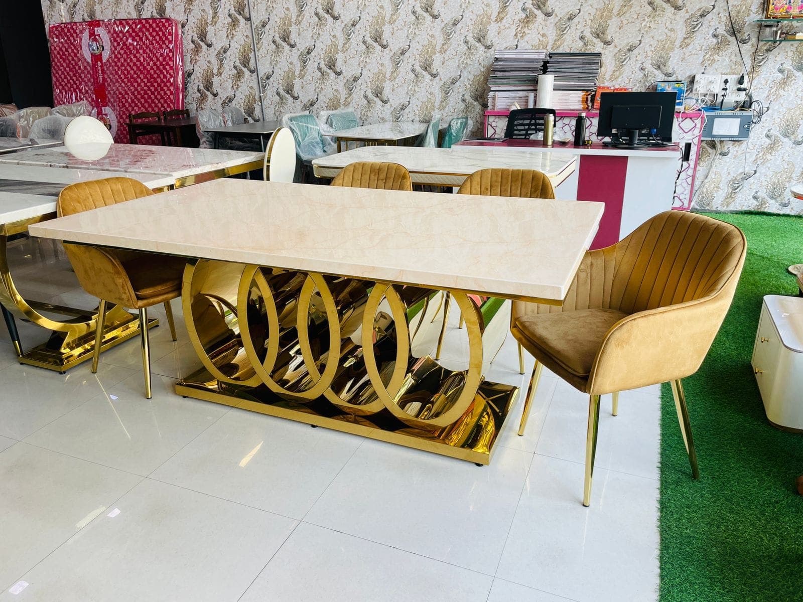 Premium Dining Setup by Layan Homes