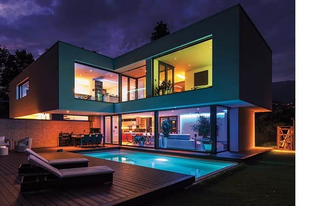 Smart Home Lighting by Layan Homes